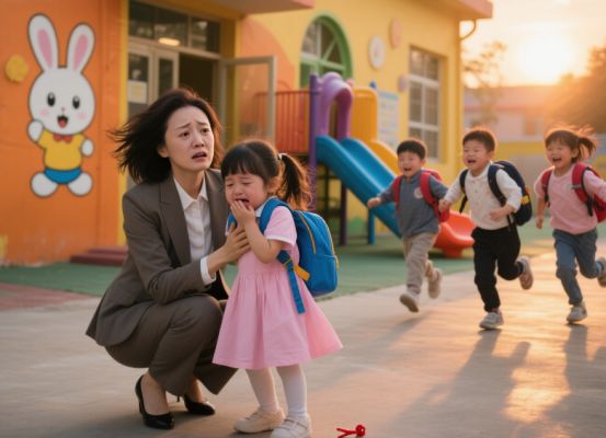 3岁女童放学就干呕哭着说老师给甜甜的医生检查后：快报警(图3)